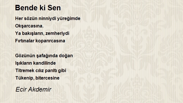 Ecir Akdemir