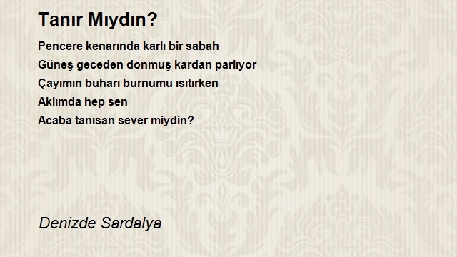 Denizde Sardalya