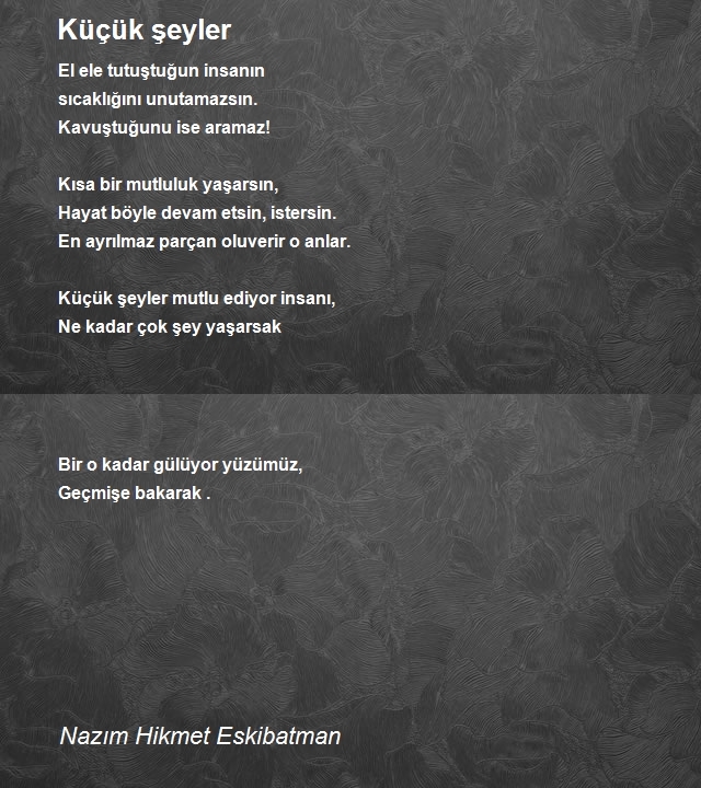 Nazım Hikmet Eskibatman