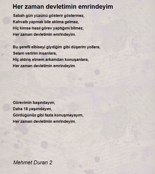 Mehmet Duran 2