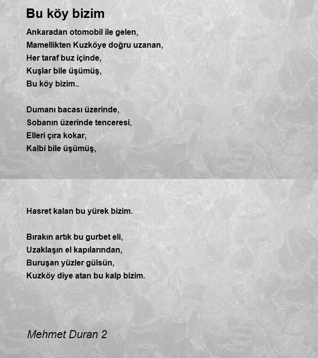 Mehmet Duran 2