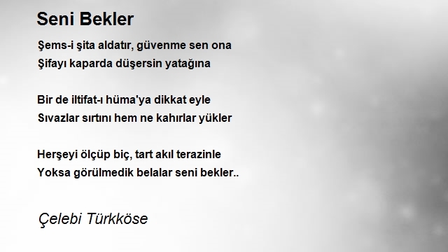 Çelebi Türkköse