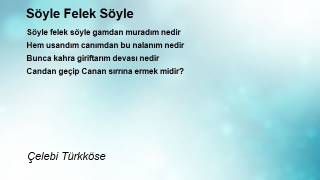 Çelebi Türkköse