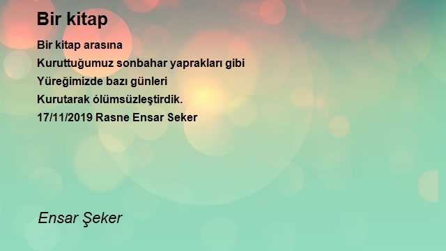 Ensar Şeker