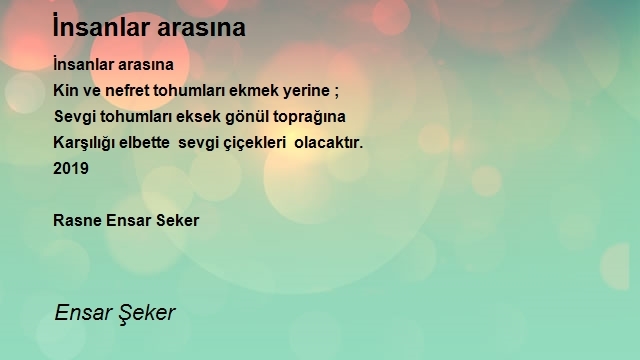 Ensar Şeker