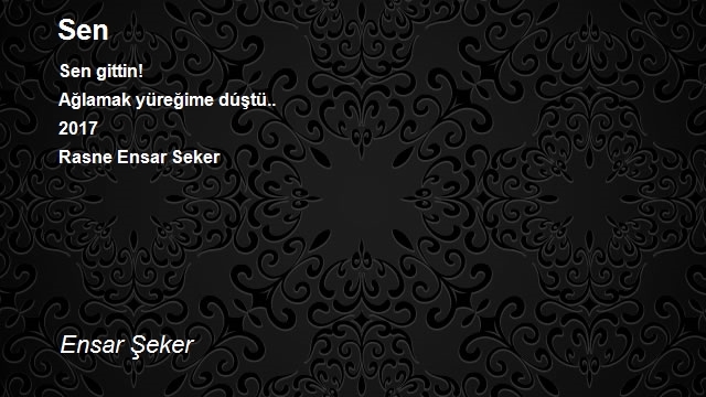 Ensar Şeker