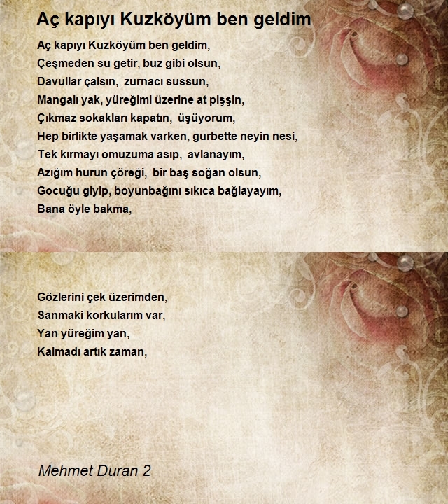 Mehmet Duran 2