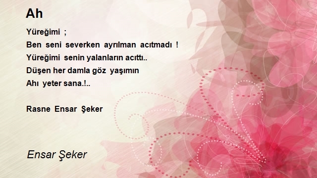 Ensar Şeker