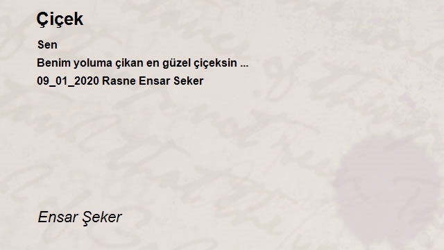 Ensar Şeker