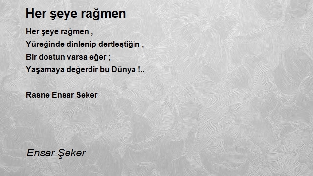 Ensar Şeker