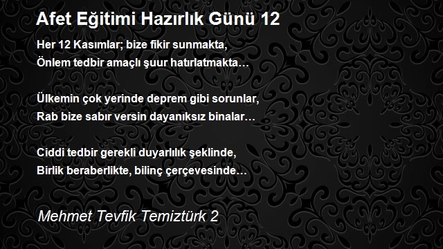 Mehmet Tevfik Temiztürk 2