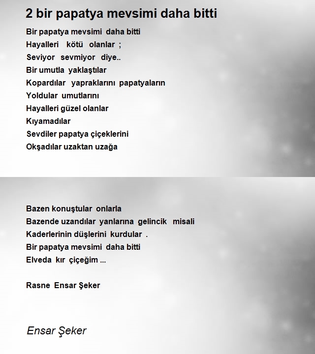 Ensar Şeker