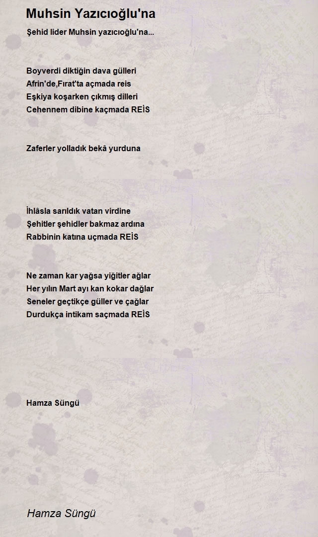 Hamza Süngü