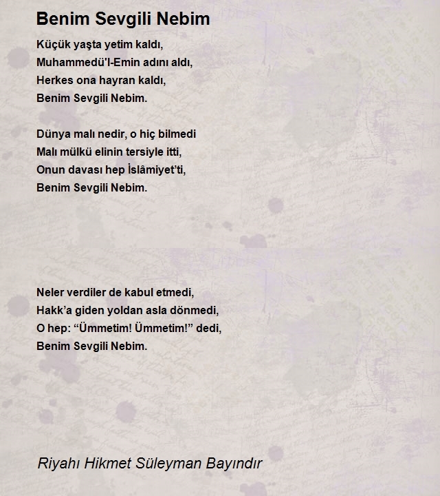 Riyahı Hikmet Süleyman Bayındır