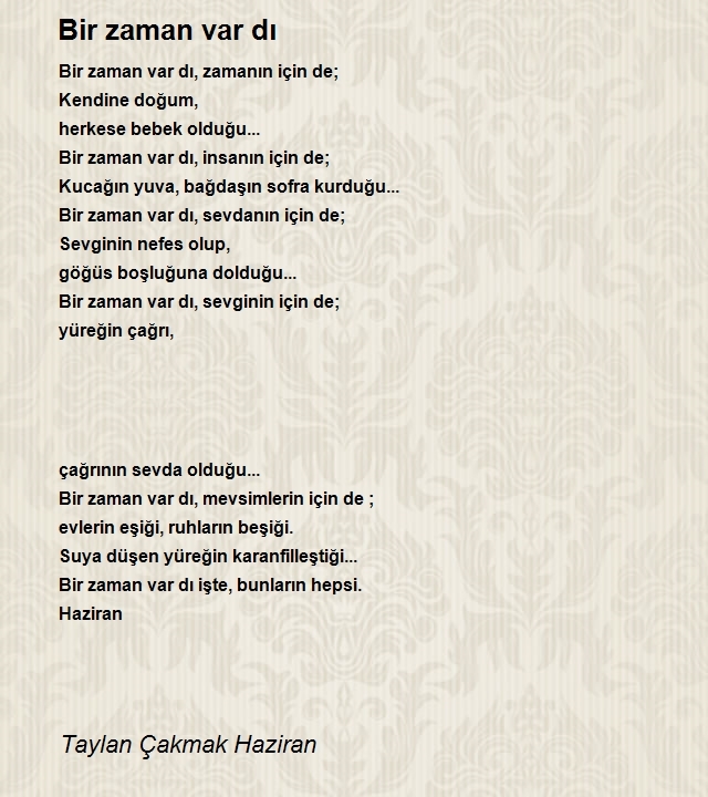 Taylan Çakmak Haziran