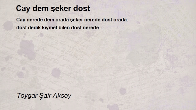 Toygar Şair Aksoy