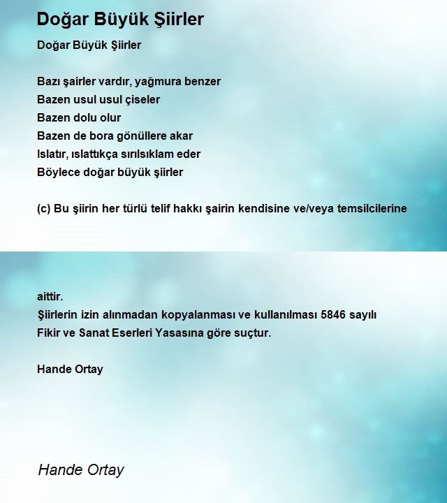 Hande Ortay