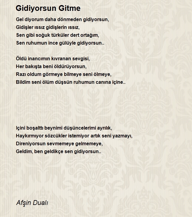 Afşin Dualı