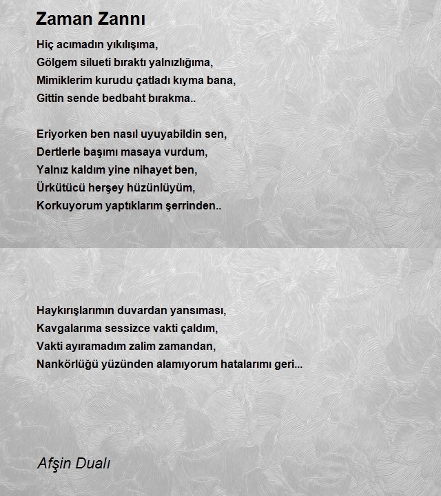 Afşin Dualı