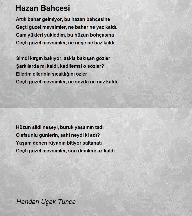 Handan Uçak Tunca