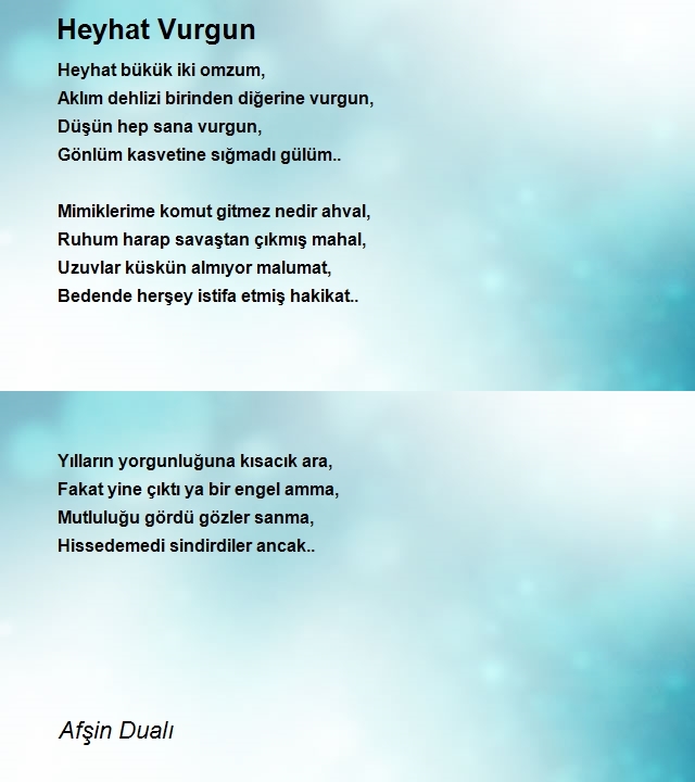 Afşin Dualı