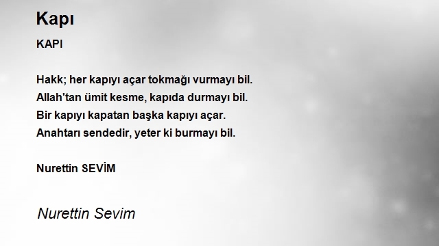 Nurettin Sevim