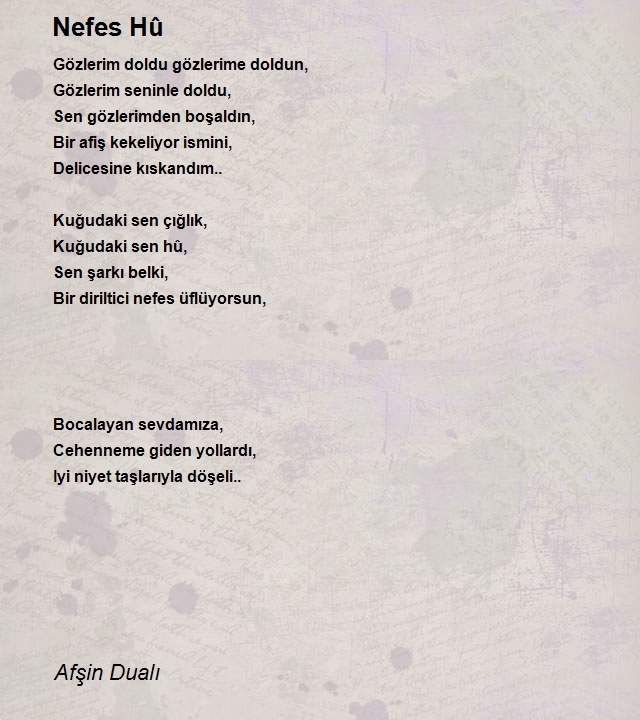 Afşin Dualı