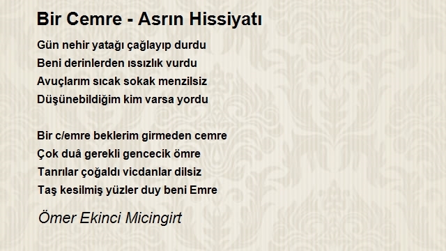 Ömer Ekinci Micingirt