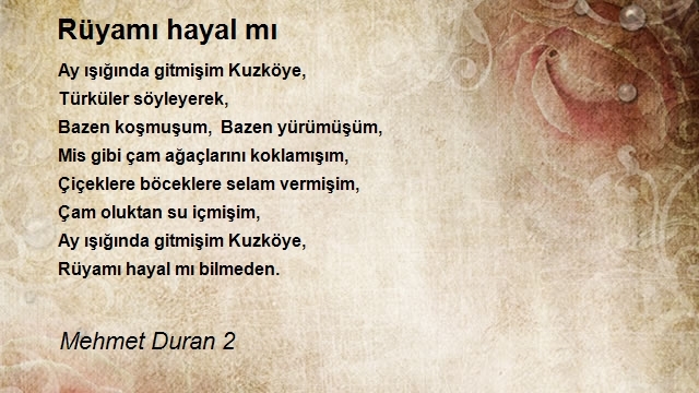 Mehmet Duran 2