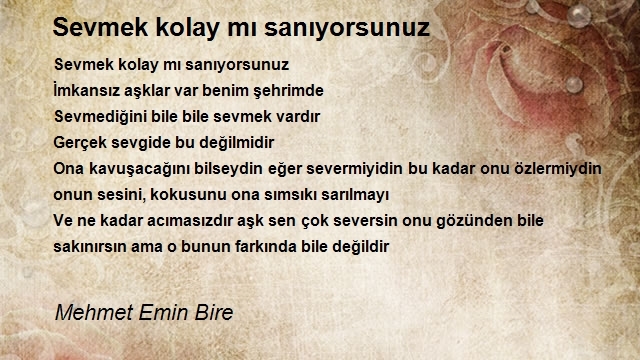 Mehmet Emin Bire