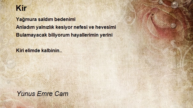 Yunus Emre Cam