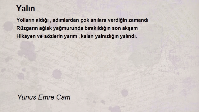 Yunus Emre Cam