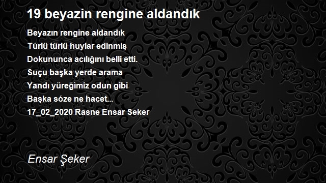 Ensar Şeker