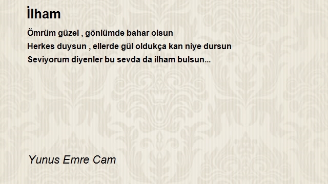 Yunus Emre Cam