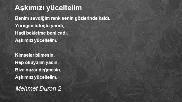 Mehmet Duran 2