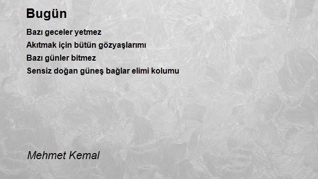 Mehmet Kemal