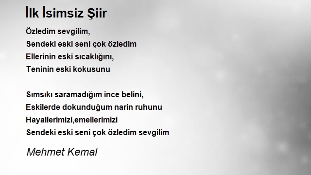 Mehmet Kemal