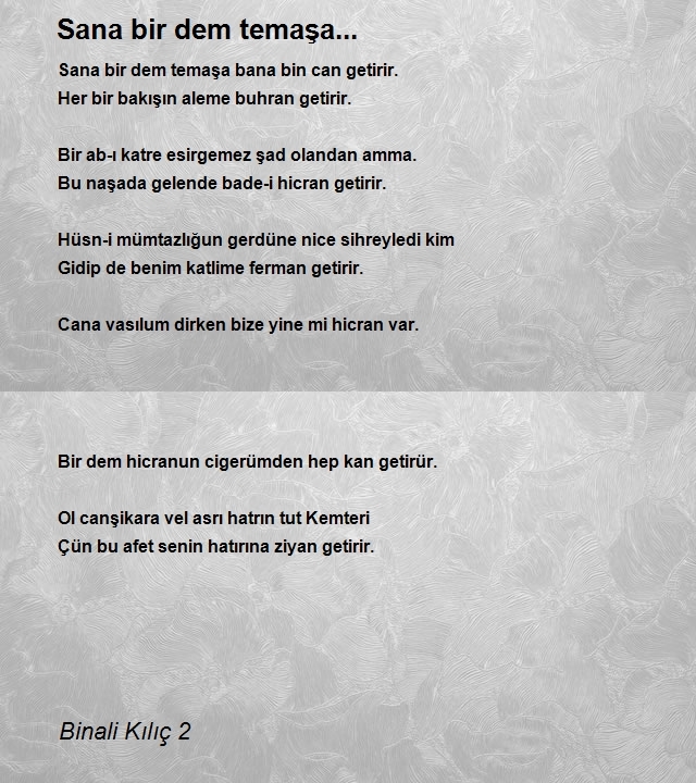 Binali Kılıç 2