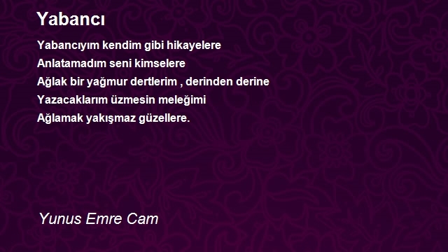 Yunus Emre Cam