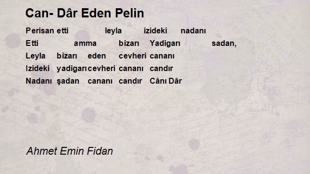 Ahmet Emin Fidan