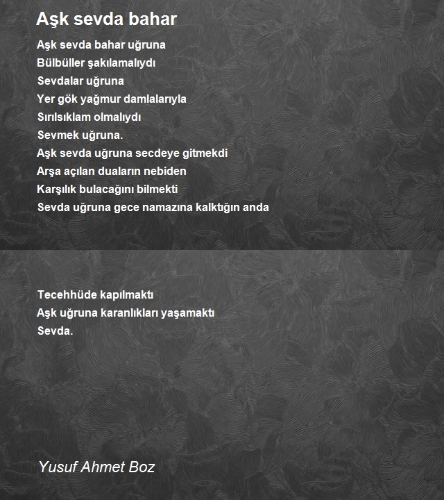 Yusuf Ahmet Boz