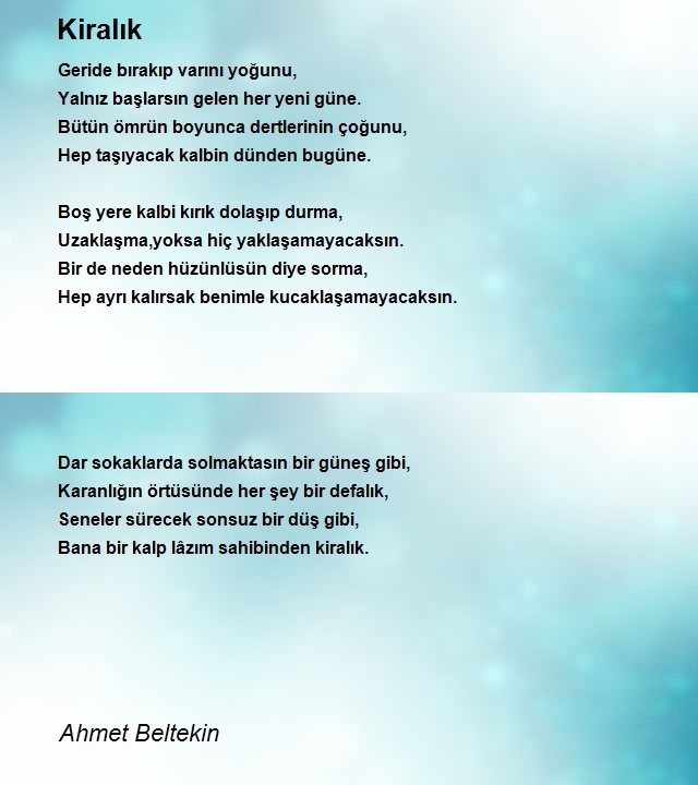 Ahmet Beltekin