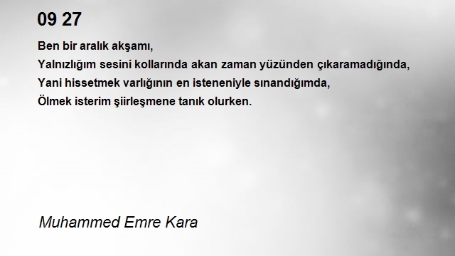 Muhammed Emre Kara