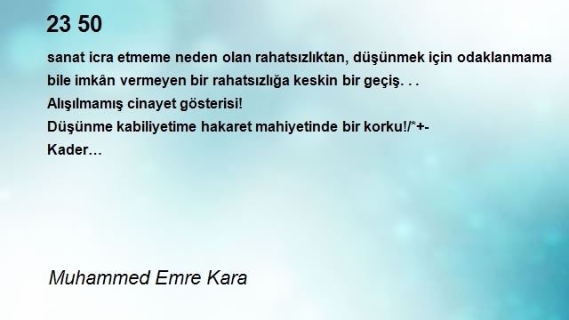 Muhammed Emre Kara