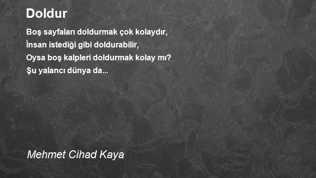 Mehmet Cihad Kaya