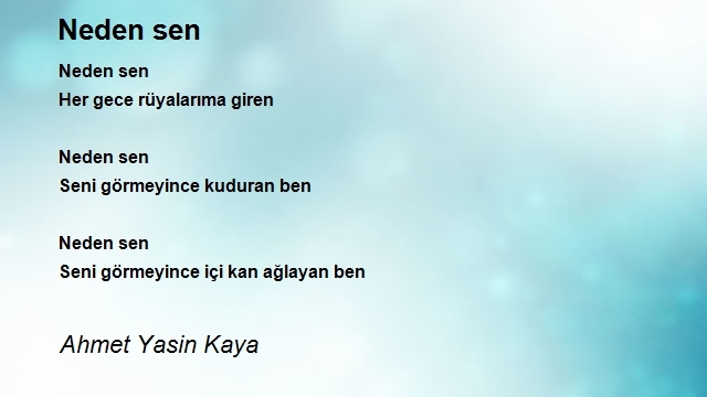 Ahmet Yasin Kaya