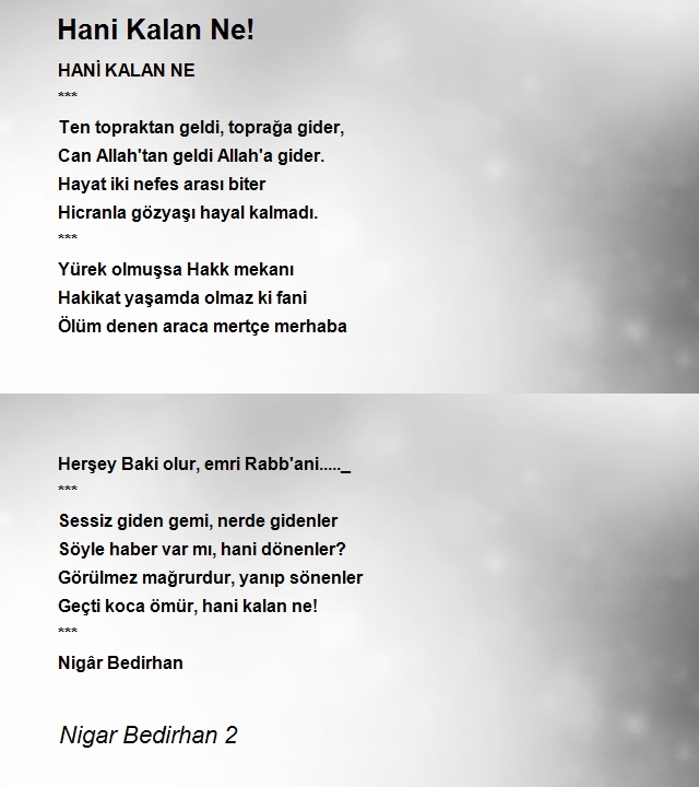 Nigar Bedirhan 2