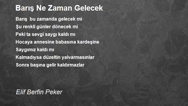 Elif Berfin Peker