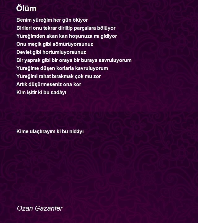 Ozan Gazanfer