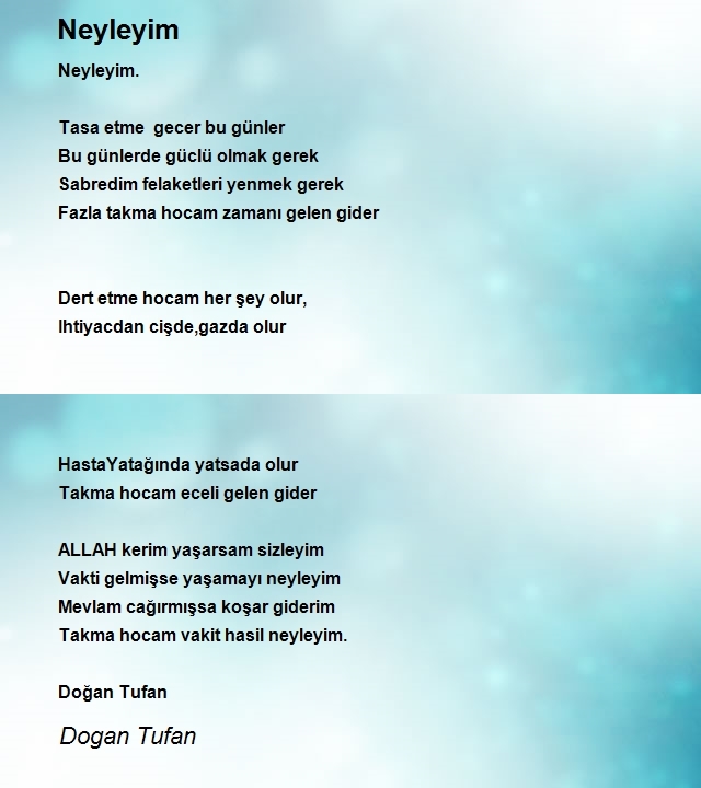 Dogan Tufan